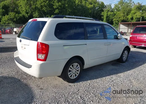 2012 Kia Sedona Lx z USA, uszkodzony, nr VIN KNDMG4C78C6477516